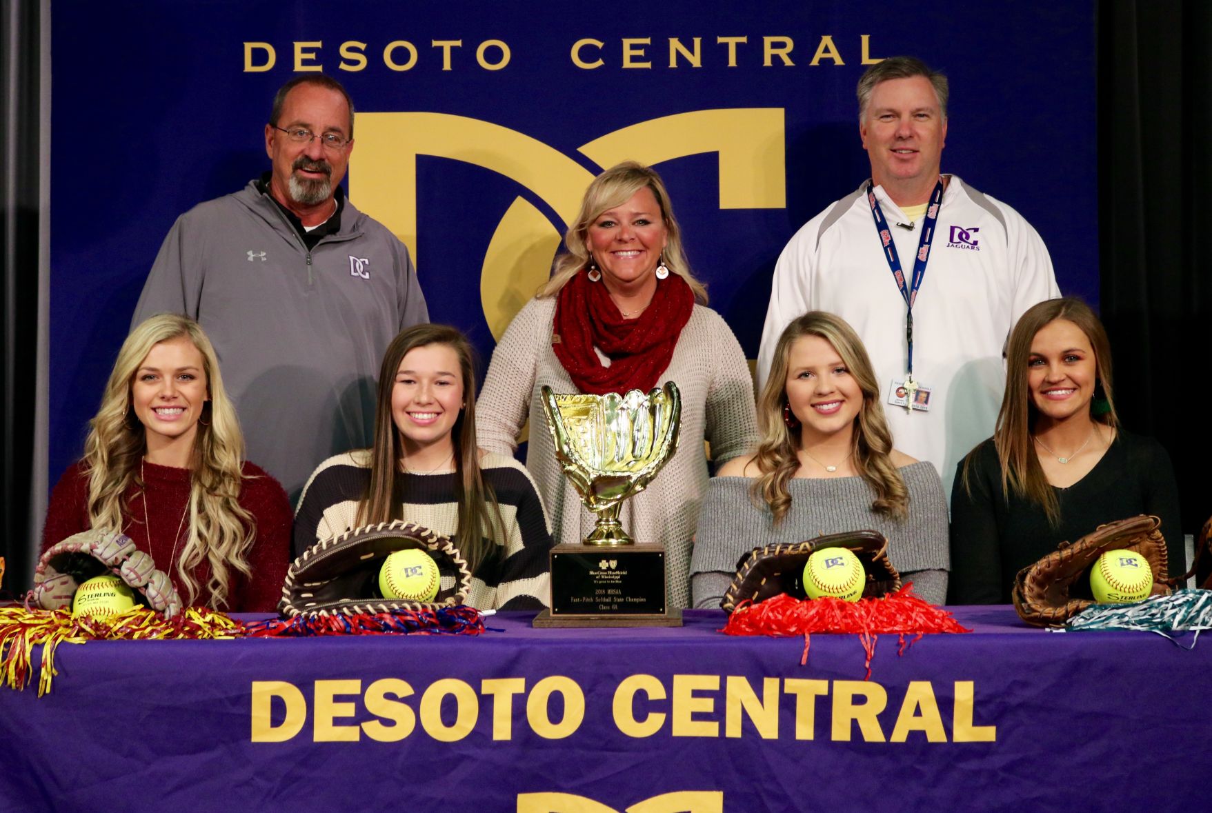 Lady Jags sign college commitments